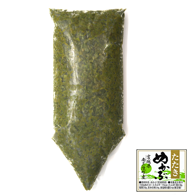 業務用たたきめかぶ1kg×の画像