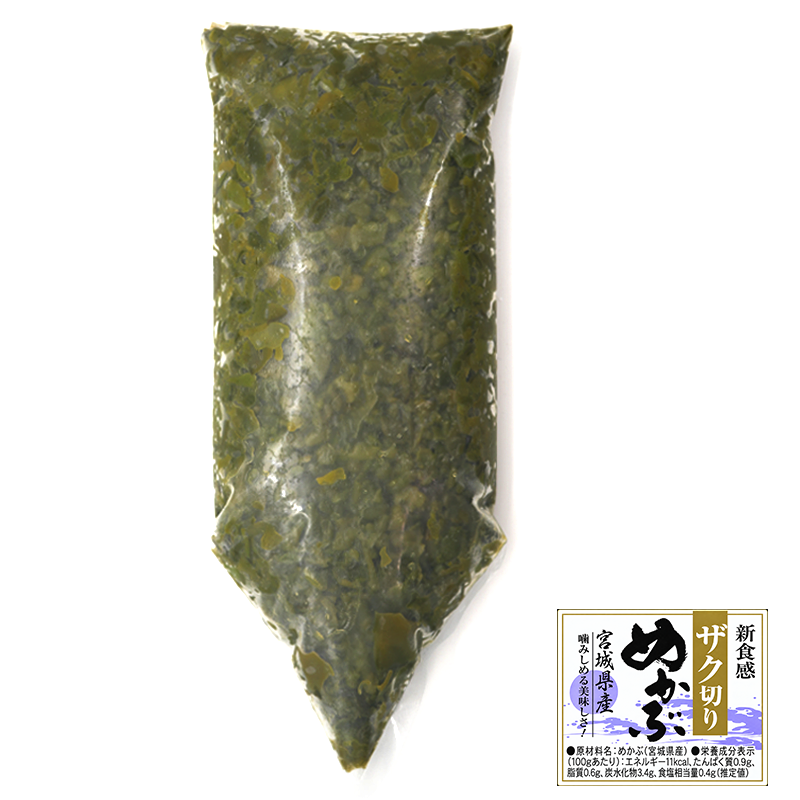 業務用ザク切りめかぶ1kg入の画像